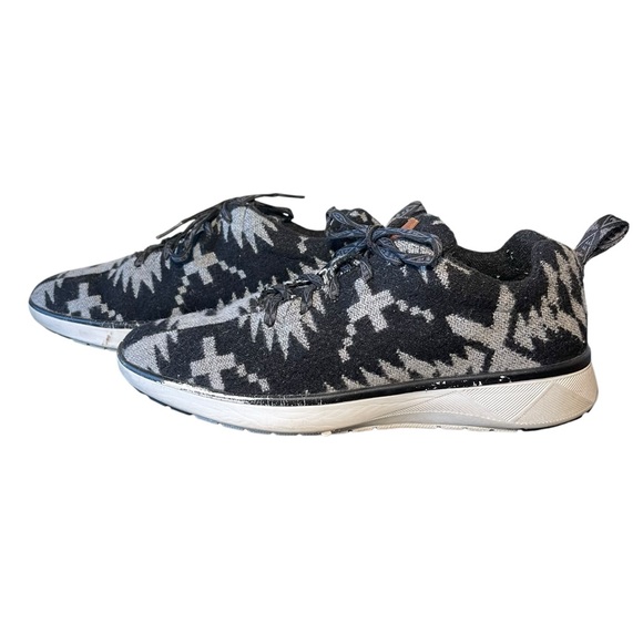 Pendleton Aztec Wool Lace Up Sneakers Size Women’s 8 - Picture 6 of 12